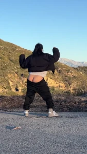 Nature said behave i laughed bent over and said watch this pants down