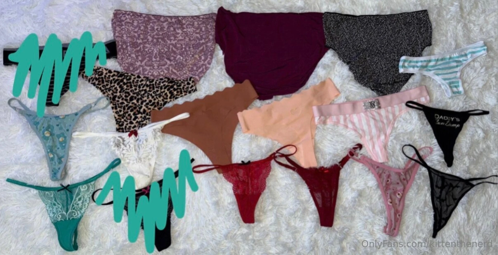 Here s what s left of my panty bundle you can now spend 200 for 10 