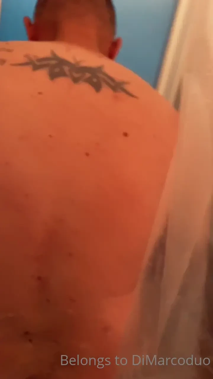 Caught him in the shower yes he doesn t like to video a lot right now 