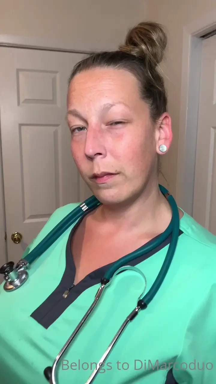 Naughty nurse here to check temperatures 