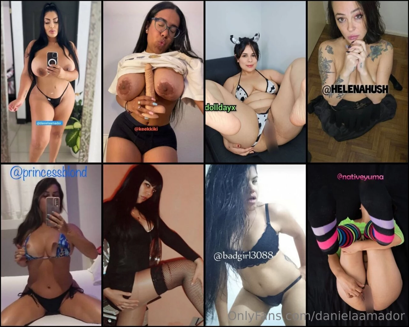 Danielaamador keekkiki dolldayx helenahush princessblond lolytyler part 1 