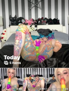 Brand new dp solo scene watch my octobooty taste the rainbow with 2 8
