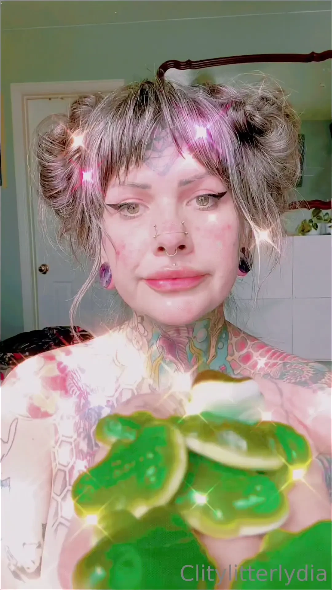 Sneak peak at the latest vore video don t miss out on lydia devouring 