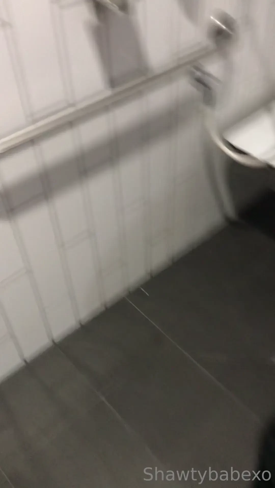 Hehe nothing like public toilet fun 