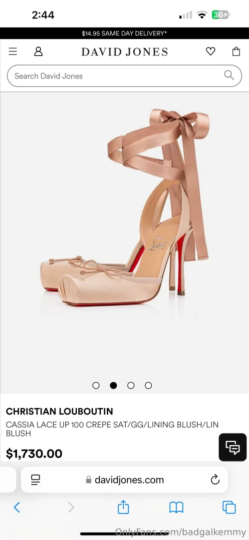 Hopefully one of my feet daddies will gift me one of these 