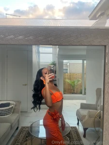 Caught a glimpse of this view in the mirror and just had to share