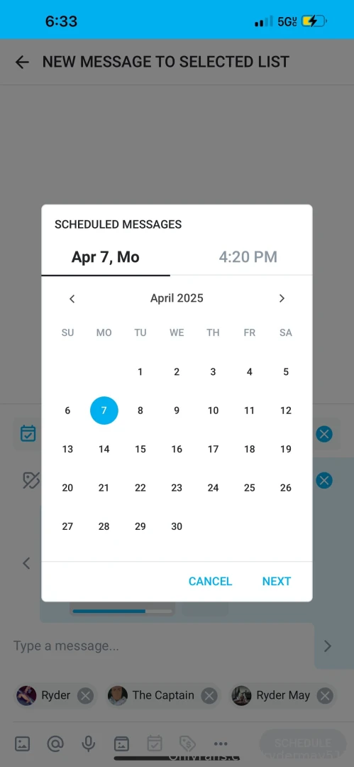 2 videos will be sent to your inbox soon both over 7 mins long keep 