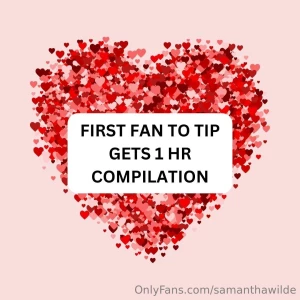 First fan to tip gets a 1 hr compilation of my best shows